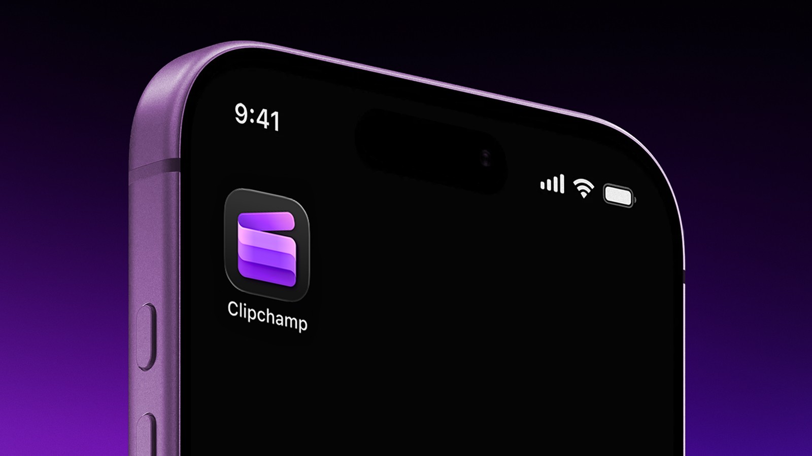 Microsoft Clipchamp iOS app