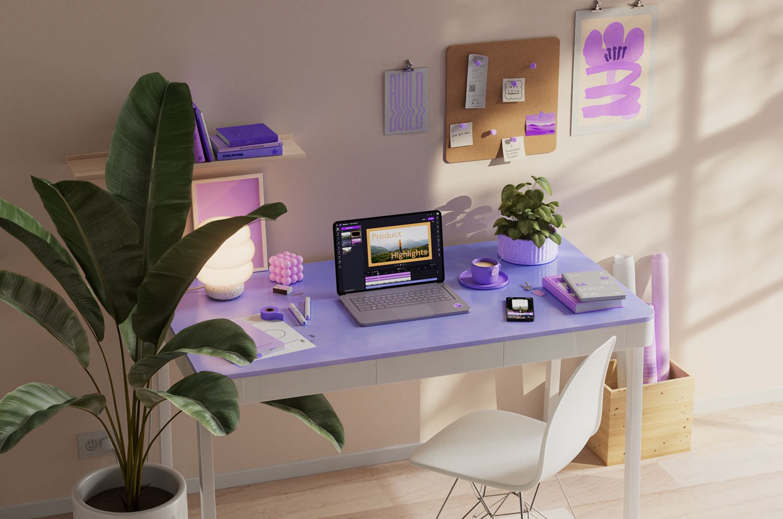 Microsoft Clipchamp brand hero spot